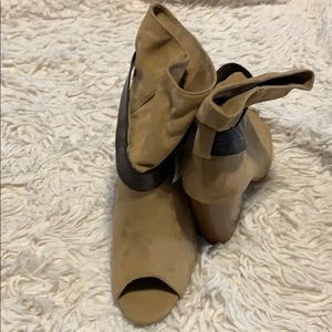 New women heel bootie sandals